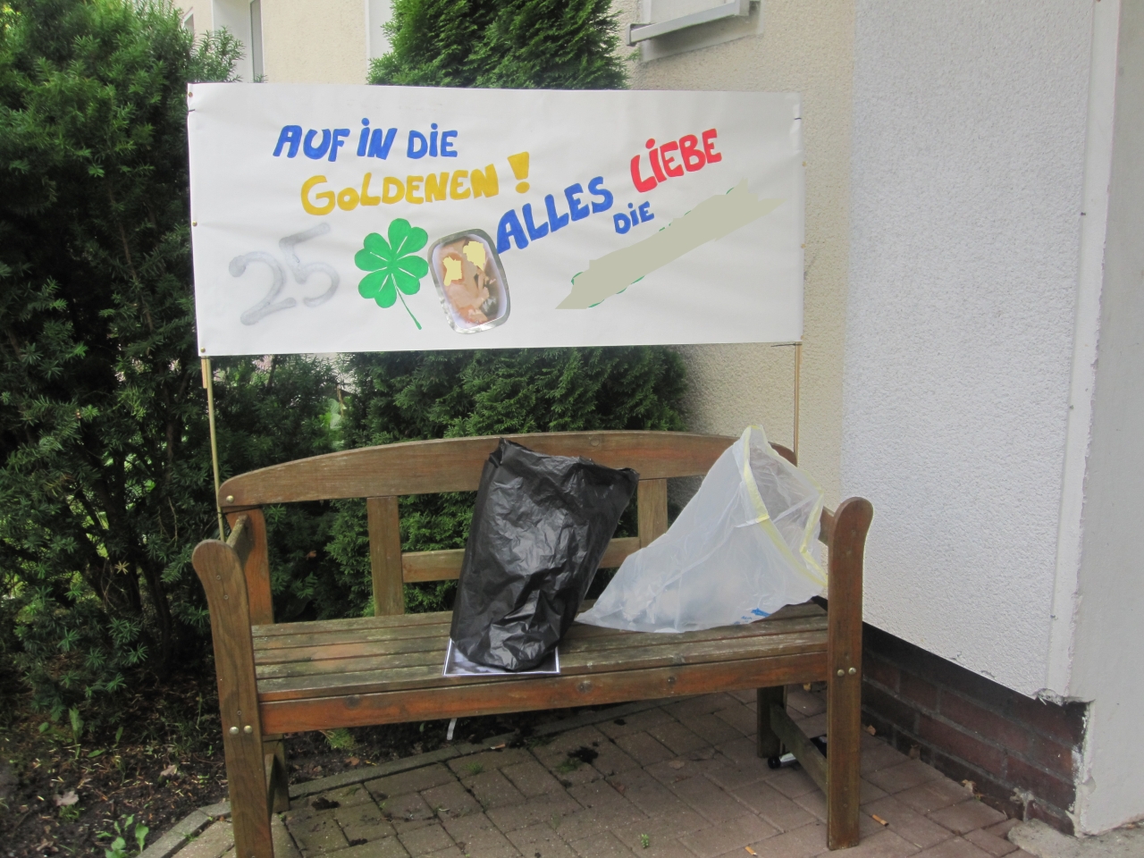 Deko Zur Silberhochzeit Der Nachbarn Bauanleitung Zum Selberbauen 1 2 Do Com Deine Heimwerker Community