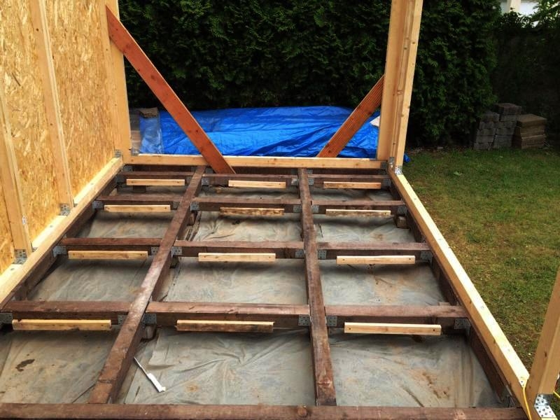 Gartenhütte selber bauen Bauanleitung zum Selberbauen