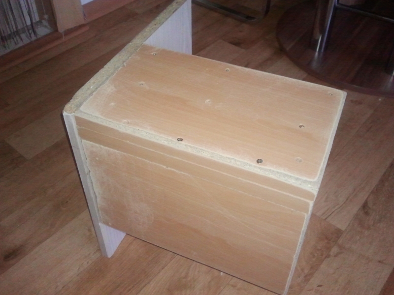 Hocker aus Möbelresten :) - Bauanleitung zum Selberbauen - 1-2-do.com