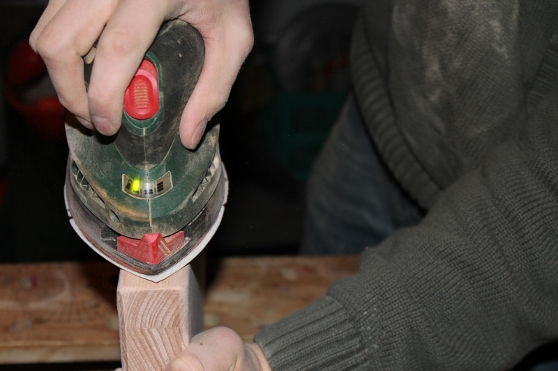 Klopapierrollenhalter aus Buchenholz - Bauanleitung zum Selberbauen - 1