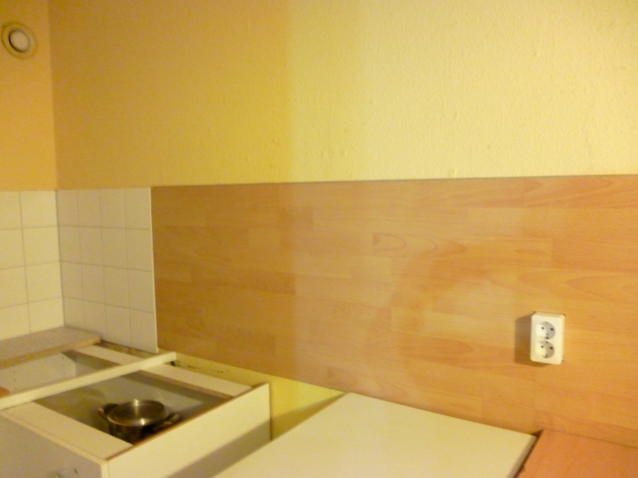 Laminat Verlegung An Der Kuchenwand Bauanleitung Zum