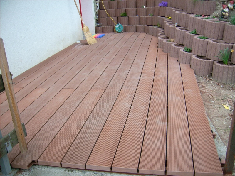 Terrasse verschönern Bauanleitung zum Selberbauen