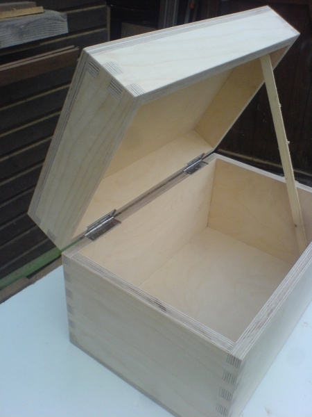 Holzkiste - Bauanleitung zum Selberbauen - 1-2-do.com - Deine