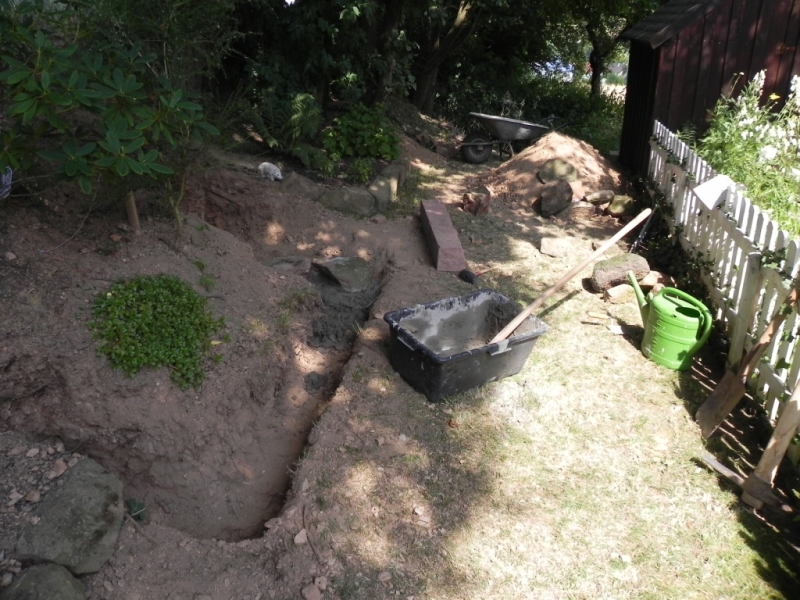 Sandsteinmauer Bauanleitung zum Selberbauen Deine