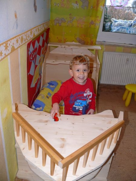 Schiff-Bett Kinderbett - Bauanleitung zum Selberbauen - 1 ...