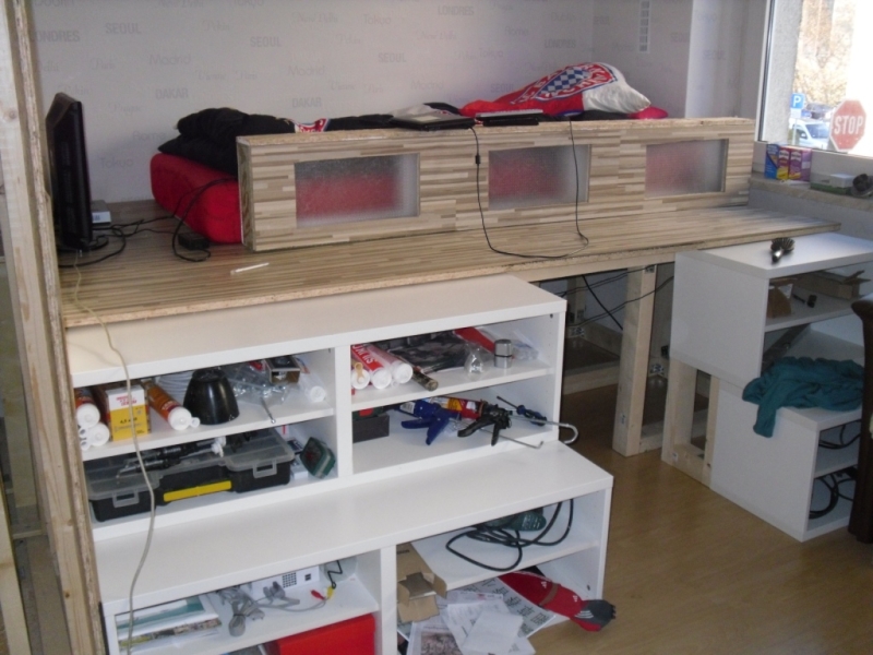 Jugendzimmer mit begehbarem Kleiderschrank - Bauanleitung zum