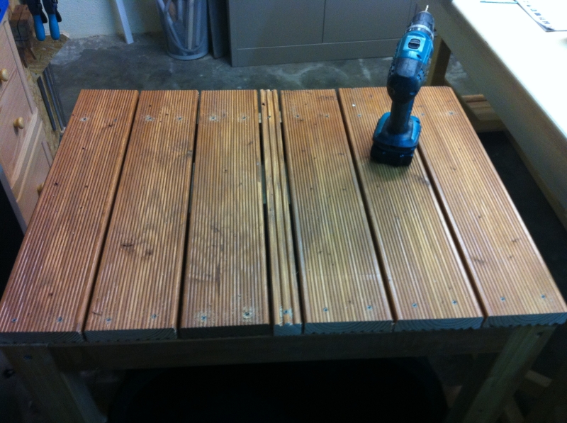 mobiler Sonnenschirmständer Bauanleitung zum Selberbauen