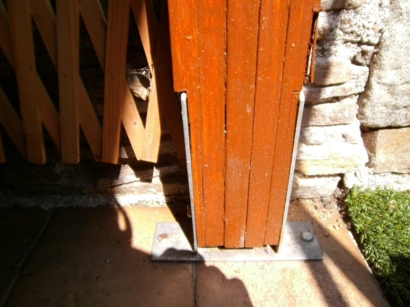 Pfostenersatz aus Dachlatten - Bauanleitung zum Selberbauen - 1-2-do