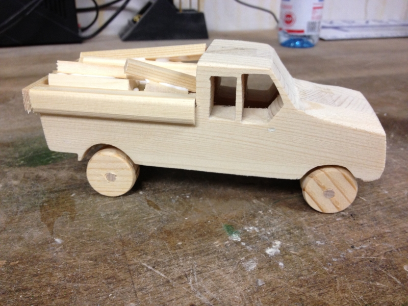 Bauplan Holz Lkw Selber Bauen Anleitung Holz - LKW , der Nachfolger - Bauanleitung zum Selberbauen - 1-2-do.com