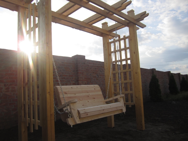 Gartenschaukel ! - Bauanleitung zum Selberbauen - 1-2-do.com - Deine