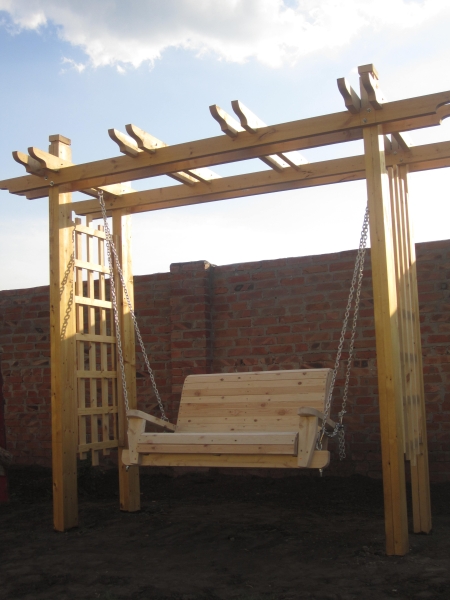 Gartenschaukel ! - Bauanleitung zum Selberbauen - 1-2-do.com - Deine