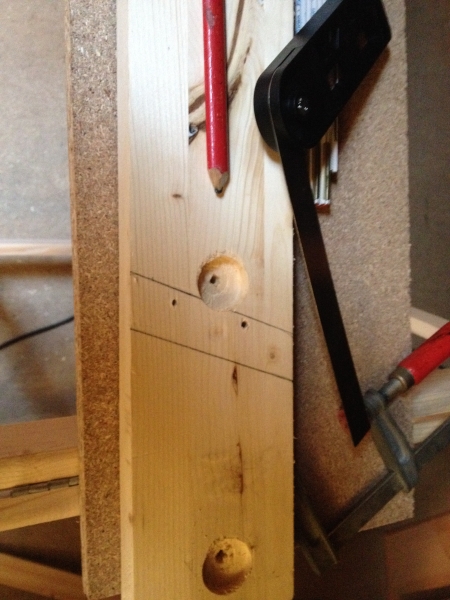 Reparatur der alten Klapptreppe zum Dachboden Bauanleitung zum