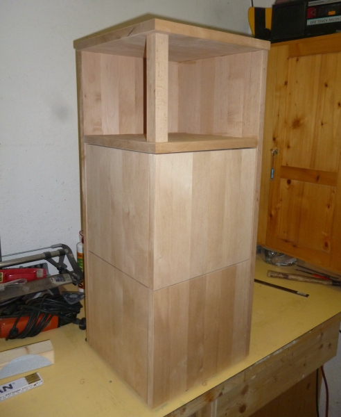 Eckschränkchen in ERLE massiv - Bauanleitung zum Selberbauen - 1-2-do