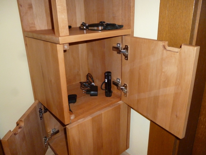 Eckschränkchen in ERLE massiv - Bauanleitung zum Selberbauen - 1-2-do