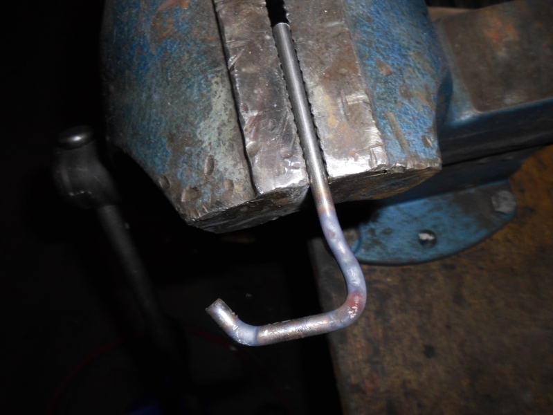 Neuen Wandhaken für den Duschkabienenabzieher - Bauanleitung zum