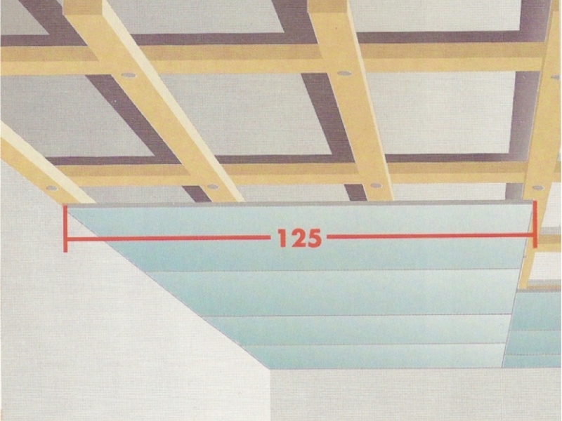 Decken verkleiden - Auf die Unterkonstruktion kommt es an