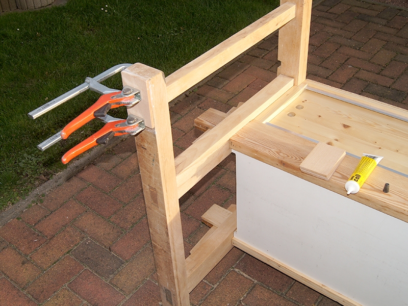 Hobelbank reloaded - Teil 1 Untergestell - Bauanleitung zum Selberbauen