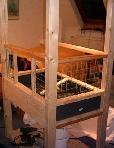 Indoor Wohngemeinschaft für die Meerschweinchen - Bauanleitung zum