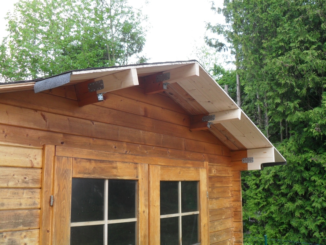 Dachuberstand Von Der Gartenhutte Vergrossern Bauanleitung Zum Selberbauen 1 2 Do Com Deine Heimwerker Community