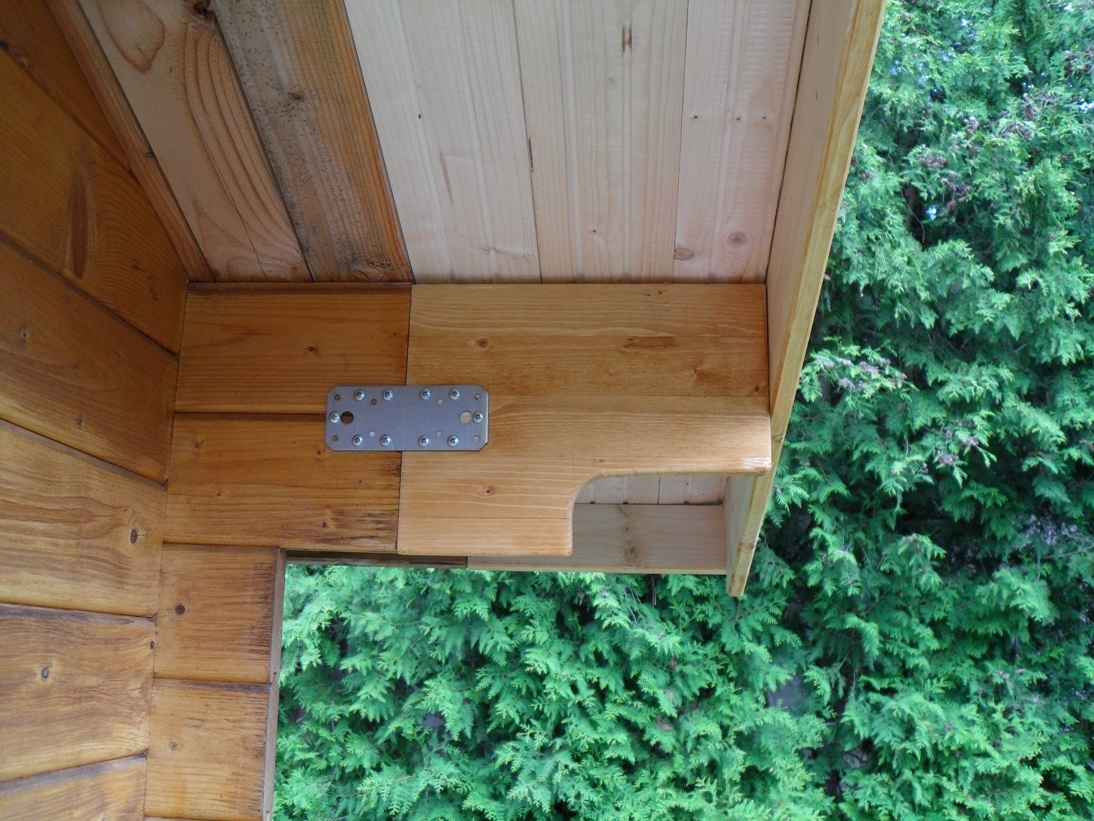 Dachuberstand Von Der Gartenhutte Vergrossern Bauanleitung Zum Selberbauen 1 2 Do Com Deine Heimwerker Community