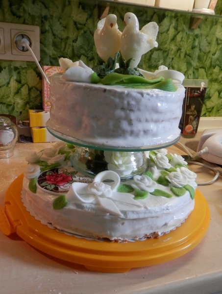 Etagere für die Hochzeitstorte... - Bauanleitung zum Selberbauen - 1-2 ...