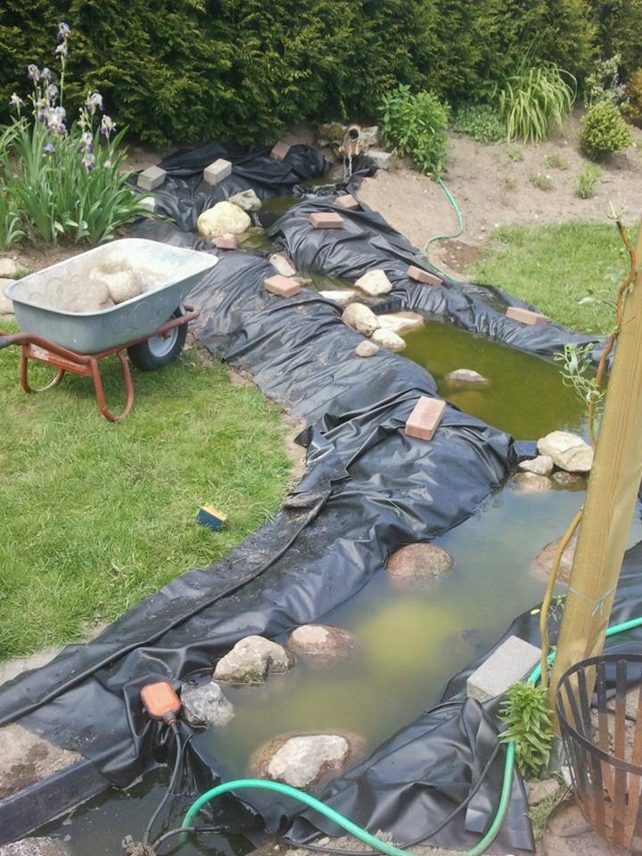 teichbauanleitung mit folie, bachlauf (8m) ohne teich - bauanleitung zum selberbauen - 1-2-do, Design ideen