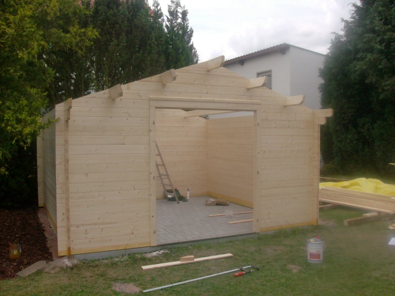 Gartengarage - Bauanleitung zum Selberbauen - 1-2-do.com ...