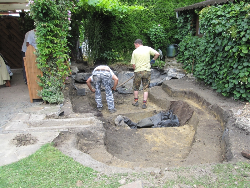 Teich neu anlegen, Teil 1 Bauanleitung zum Selberbauen