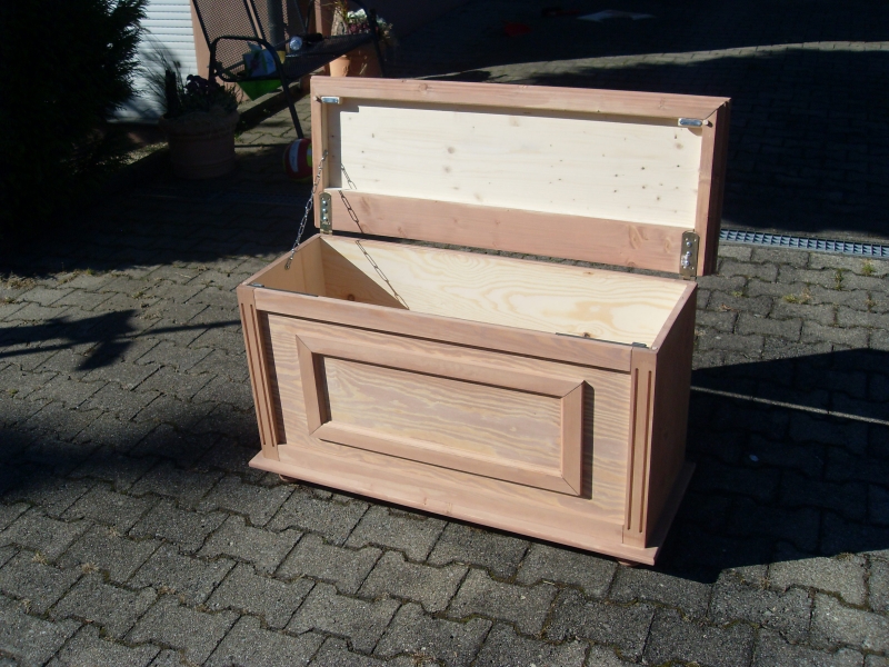 Holztruhe Mit Deckel Selber Bauen Anleitung "Quick'n Dirty"-Holztruhe - Bauanleitung zum Selberbauen - 1-2-do.com