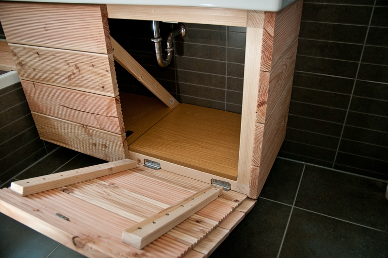 Waschbecken - Unterschrank - Bauanleitung zum Selberbauen - 1-2-do.com