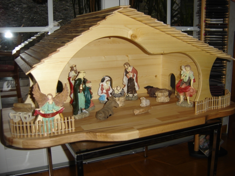 Weihnachtskrippe Bauanleitung zum Selberbauen Deine Heimwerker Community