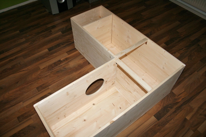 Sitzbank mit integrierter Katzenbox - Bauanleitung zum Selberbauen - 1